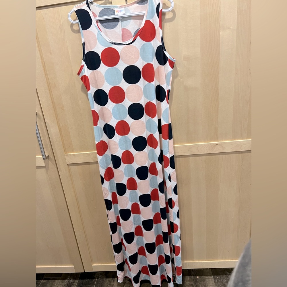 Polka dot Maxi Dress